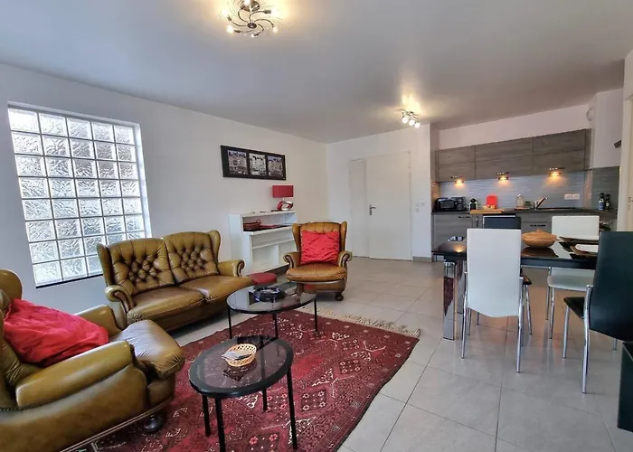 בית נופש Chez Lou Et Dan 4p With Balcony Elevator And Secure Parking *