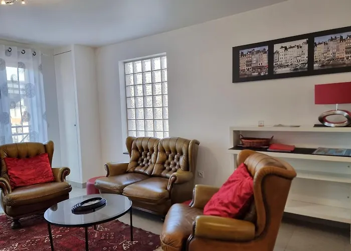 בית נופש Chez Lou Et Dan 4p With Balcony Elevator And Secure Parking הונפלר