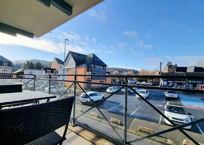 Chez Lou Et Dan 4p With Balcony Elevator And Secure Parking Онфлёр